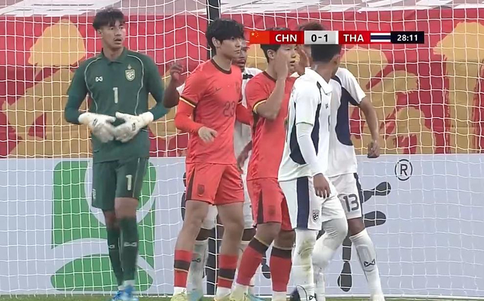 0-2不敌泰国，中国U23哑火落后，想念李昊成焦点